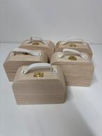 Partij Houten Koffertjes - 13,5x10x6 cm, Ophalen, Nieuw