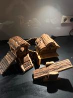 Wooden hamster hide-outs, Dieren en Toebehoren, Ophalen of Verzenden, Zo goed als nieuw, Speelgoed
