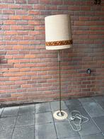 Vintage Staande Lamp met Stoffen Kap, Ophalen, Gebruikt, Stof, 150 tot 200 cm