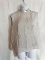 Gaaf glitter disco shirtje. Mt M, Maat 38/40 (M), Carnaval, ., Ophalen of Verzenden