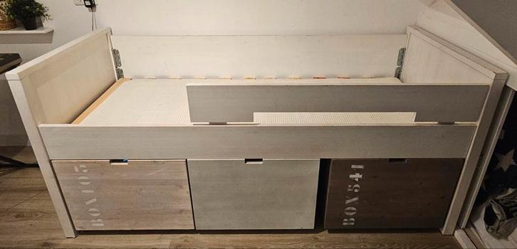 Bopita Halfhoogslaper - Ideaal voor de kinderkamer!, Kinderen en Baby's, Kinderkamer | Stapelbedden en Hoogslapers, Gebruikt, Halfhoogslaper