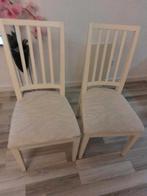 Ikea stoelen, Ophalen of Verzenden, Zo goed als nieuw, Wit, Twee