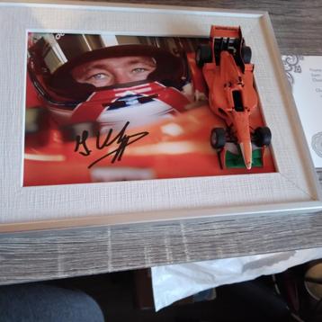 A1 GP Jos Verstappen 1:43 vast op lijst met gesigneerde foto beschikbaar voor biedingen