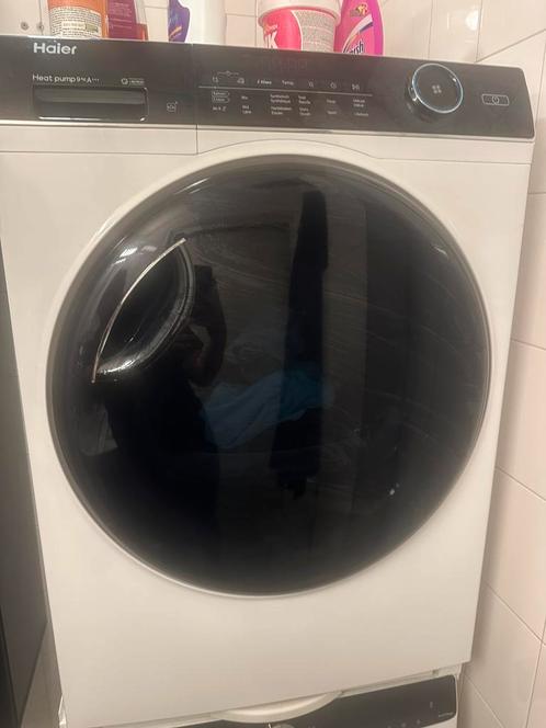 Haier droger met zwarte klep, Witgoed en Apparatuur, Was-droogcombinaties, Zo goed als nieuw, Ophalen