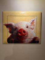 Peter Donkersloot | Varkentje, Antiek en Kunst, Kunst | Schilderijen | Modern, Ophalen