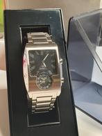 Zeldzame Breil Dual Time GMT, Zwart, Ophalen of Verzenden, Zo goed als nieuw, Waterdicht