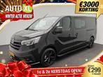 Renault Trafic 2.0 Aut. 170 PK L2H1 DC RS-Line 5-Pers 2X Sch, Stof, Gebruikt, 4 cilinders, Zwart