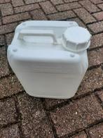 Jerrycan wit 5 liter - 1 stuks -, Auto diversen, Overige Auto diversen, Ophalen of Verzenden
