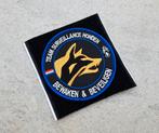 Badge KMar, Team Surveillance Honden, Verzenden, Marechaussee, Nederland, Embleem of Badge