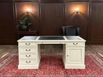 Klassiek Engels bureau wit #610, Ophalen of Verzenden, Zo goed als nieuw, Bureau