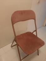 Roze klapstoel, Huis en Inrichting, Stoelen, Ophalen, Zo goed als nieuw, Overige kleuren, Eén