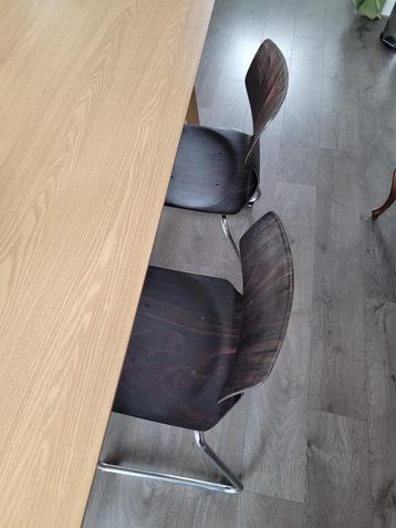 2 vintage design eetkamerstoelen Flöttoto beschikbaar voor biedingen