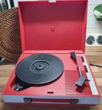 Vintage platenspeler,phonograph 1975,speelt,draagbaar,pickup, Ophalen of Verzenden