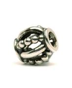 Trollbeads zilveren kraal TAGBE-11227 “Koninklijk”., Nieuw, Ophalen of Verzenden, Trollbeads, 1 bedel