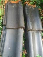 DAKPANNEN TUCA ** BORDER-PANNEN** (  Zwarte VILLA dakpannen), Ophalen, Gebruikt, Steen of Klei, Zwart