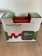 NIEUW 2x rode Tunturi dumbbells 3 kg, Ophalen of Verzenden, Zo goed als nieuw, Armen, Dumbbell