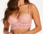 Hunkemoller voorgevormde longline beugel bh Shiloh roze 80C, Hunkemöller, Ophalen of Verzenden, Roze, BH