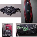 2 kites met kitesurfboard en heupharnas, Watersport en Boten, Ophalen, Gebruikt, Kitesurf-set, 10 m²