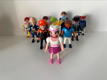 Set van 10 poppetjes karakters figuren beroepen I