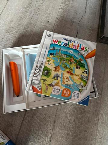 Tiptoi Starterset Wereldatlas - Zo Goed Als Nieuw! beschikbaar voor biedingen