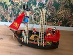 Piraten boot playmobil met 7 piraten, Gebruikt, Ophalen of Verzenden