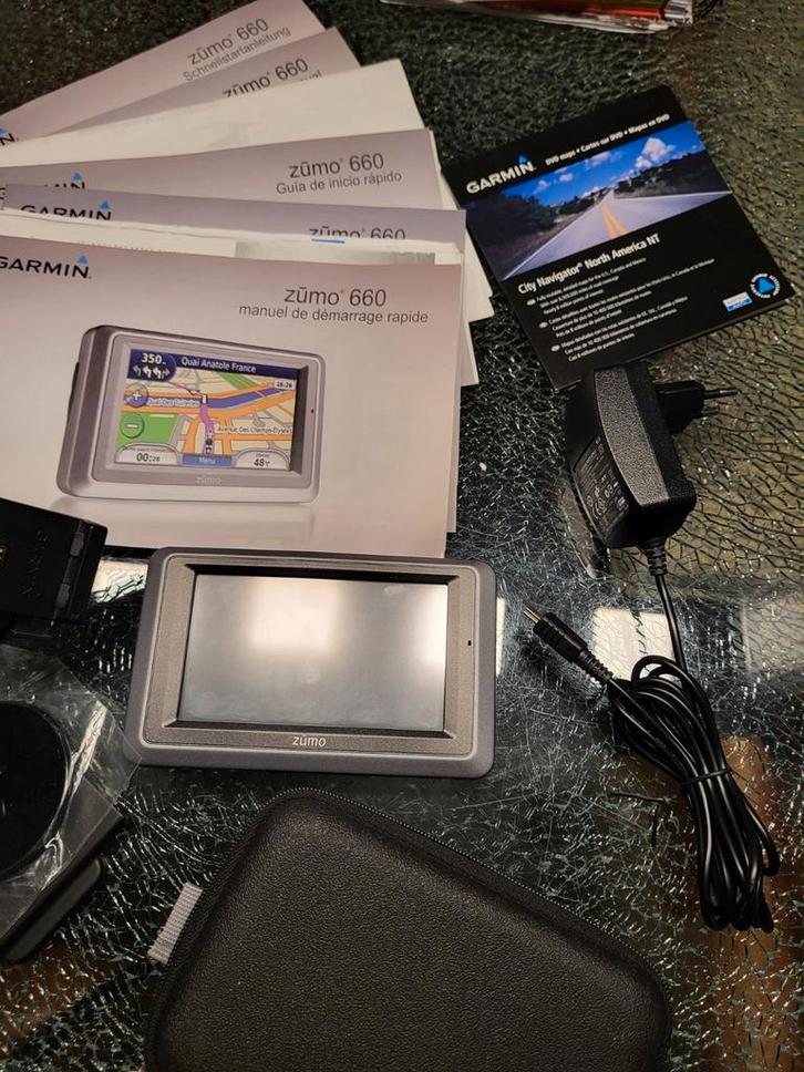 Garmin Zumo 660 motor navigatie, Auto diversen, Autonavigatie, Zo goed als nieuw, Ophalen of Verzenden