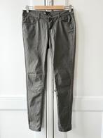 Bella Ragazza skinny broek wax khaki, maat L, Kleding | Dames, Maat 38/40 (M), Ophalen of Verzenden, Zo goed als nieuw, Lang