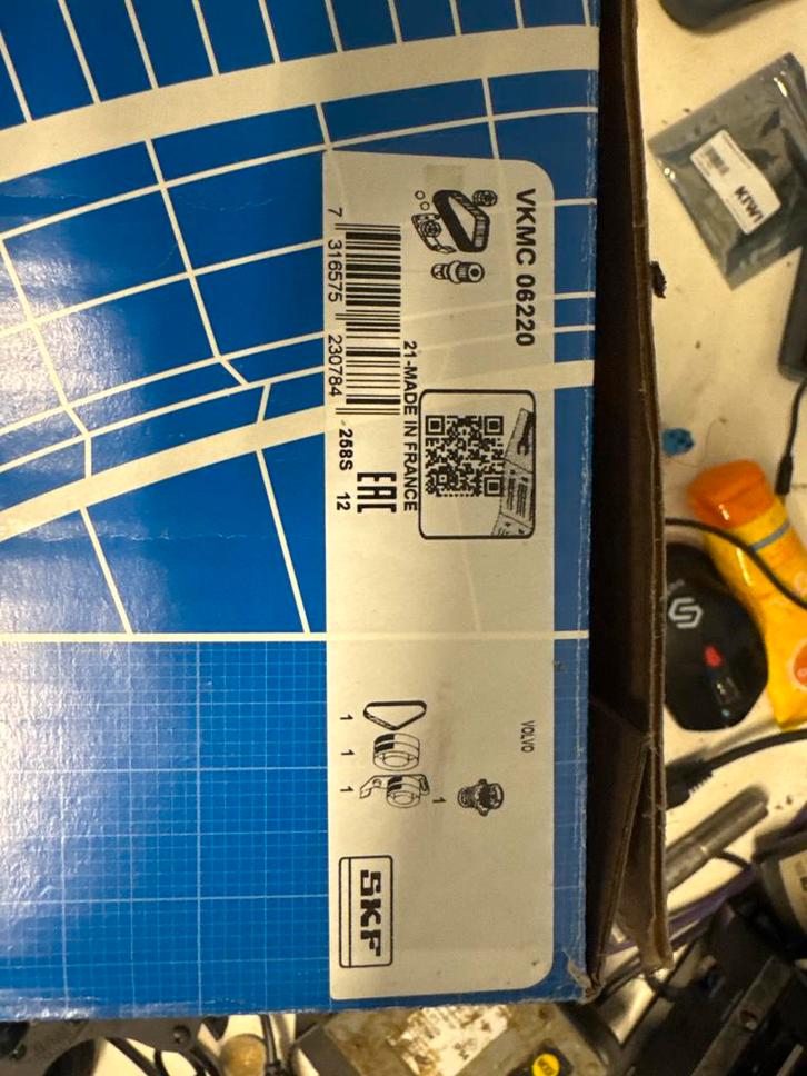 SKF VKMC 06220 Distributieriemset Volvo, Auto-onderdelen, Motor en Toebehoren, Volvo, Nieuw, Ophalen of Verzenden