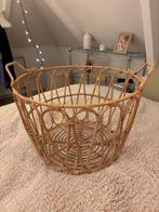 IKEA - grote rotan mand, Huis en Inrichting, Woonaccessoires | Schalen en Manden, Ophalen, Mand, Rond, Zo goed als nieuw
