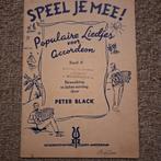 Speel je mee Band II Peter Black, Overige genres, Overige soorten, Ophalen of Verzenden, Zo goed als nieuw