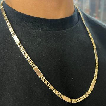 14k gouden ketting massief 65 gram heren beschikbaar voor biedingen