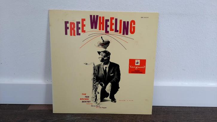 The Ted Brown Sextet - Free Wheeling LP Plaat, Jazz, Japan, Cd's en Dvd's, Vinyl | Jazz en Blues, Gebruikt, Jazz, 1960 tot 1980