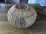 Lampenkap bamboe, Huis en Inrichting, Ophalen, Zo goed als nieuw, Rond, 25 tot 50 cm