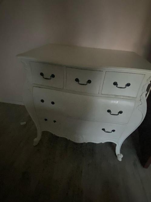 Buikkastje wit, Huis en Inrichting, Kasten | Ladekasten, Gebruikt, Minder dan 100 cm, 50 tot 100 cm, 50 tot 75 cm, Overige houtsoorten