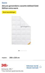 Balette Deluxe Ganzendons Dekbed - 200x220 cm, Huis en Inrichting, Wit, Tweepersoons, Ophalen of Verzenden, Deken of Dekbed