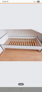 1p bed ombouw met latten en matras 90x200, Ophalen, Gebruikt, 90 cm, Eenpersoons