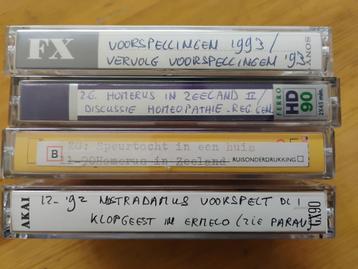 Het zwarte gat, radioprogramma, 4 bandjes uit de jaren '90 beschikbaar voor biedingen