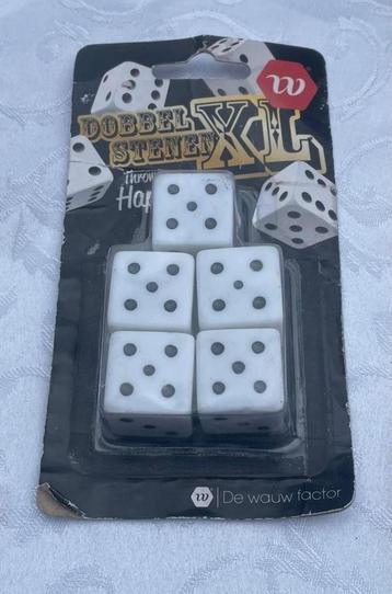 XL Dobbelstenen extra groot 5 stuks Yahtzee Spel beschikbaar voor biedingen