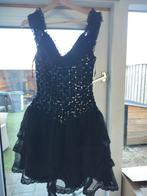 Carnaval Jurk Wednesday Adams Family - Maat XS - 13/14 jaar, Kleding | Dames, Jurken, Ophalen, Zwart, Onbekend, Maat 34 (XS) of kleiner