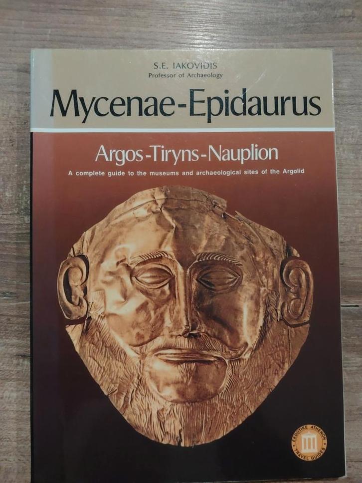Mycenae-Epidaurus  - Argos-Tiryns-Nauplion, Boeken, Reisgidsen, Zo goed als nieuw, Reisgids of -boek, Europa, Overige merken, Ophalen of Verzenden