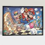 SUPER MARIO BROS 3 nes Poster Print Affiche in lijst, Verzamelen, Posters, Rechthoekig Staand, Verzenden, Nieuw, A1 t/m A3