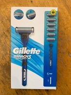 Gillette Mach3 Sport Scheersysteem - 6 Mesjes, Ophalen of Verzenden, Nieuw, Gehele gezicht, Verzorging
