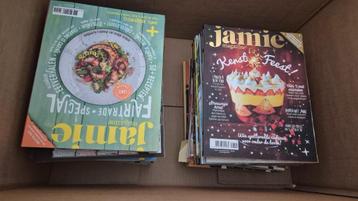 Tijdschrift Jamie Oliver, doos vol, koken beschikbaar voor biedingen