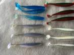 adv 244 / NIEUW set 24 dropshot shads 9cm, Ophalen of Verzenden, Nieuw, Overige typen