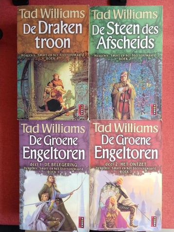 Serie vier fantasyboeken Tad Williams De Drakentroon + beschikbaar voor biedingen