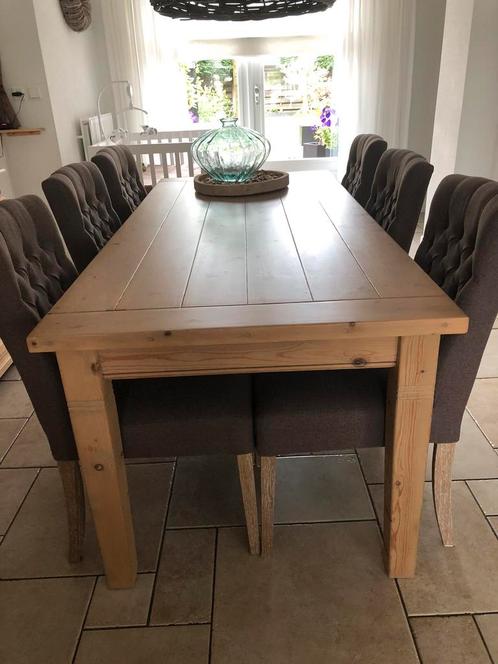 eetkamer tafel 200/90 6 persoons, Huis en Inrichting, Complete eetkamers, Zo goed als nieuw, Ophalen of Verzenden