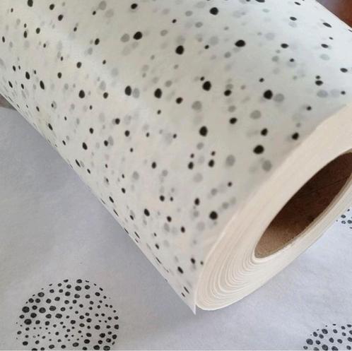 Vloeipapier rol of los p/m stipjes dots confetti zijdevloei, Diversen, Cadeaupapier, Nieuw, Verzenden