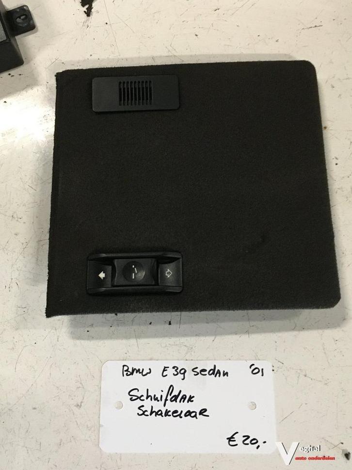 BMW E39 sedan 2001  Schuifdakschakelaar, Auto-onderdelen, Dashboard en Schakelaars, Gebruikt, Ophalen of Verzenden