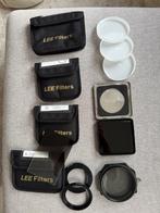 LEE Filters set 100mm: 1 holder 3 filters 2 adapters 3 caps, Overige merken, Gebruikt, Overige typen, Ophalen of Verzenden