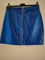 Blauw lak rokje, 40 cm, maat S, Coolcat, Kleding | Dames, Rokken, Zo goed als nieuw, Coolcat, Maat 36 (S), Boven de knie